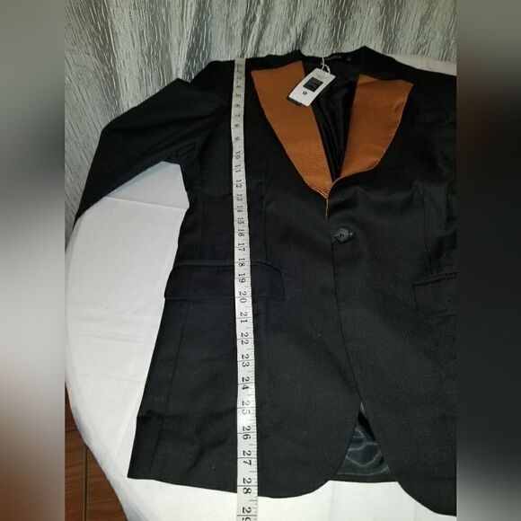 Men's Notched Lapel 2 pc TUXEDO Wangyue Mens 2 Piece Suits Regular small - Picture 9 of 16